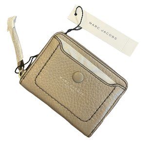 【NWT】MARC JACOBS EMPIRE CITY LEATHER ZIP MINI WALLET M0013054 MINK